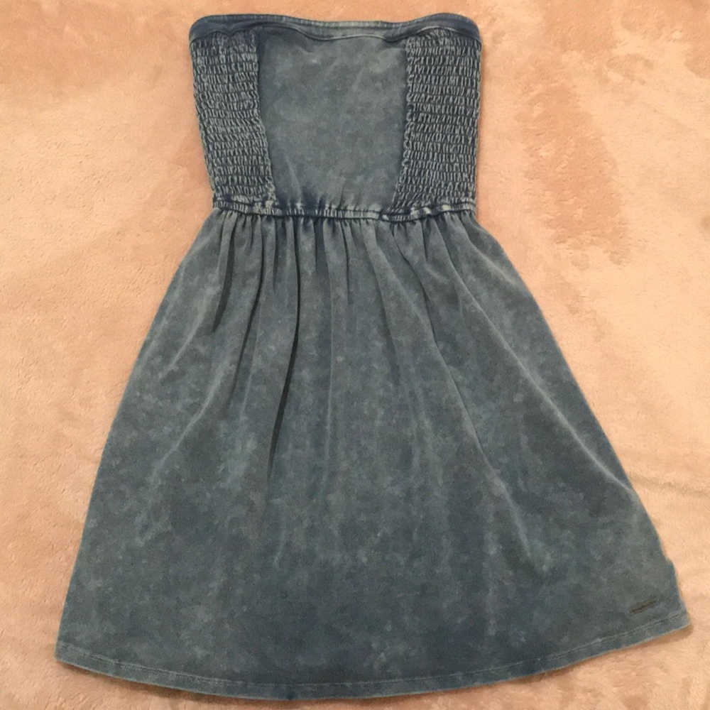 Abercrombie and Fitch Denim Cinched Dress💜